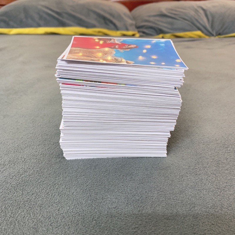 Combo 20 ảnh 6x9cm tràn viền ép plastic in theo yêu cầu