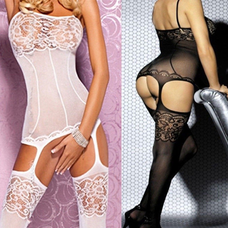 ☛☏❤WOMEN DRESS LACE LINGERIE BABYDOLL SLEEPWEAR NIGHTWEAR UNDERWEAR G STRING NEW