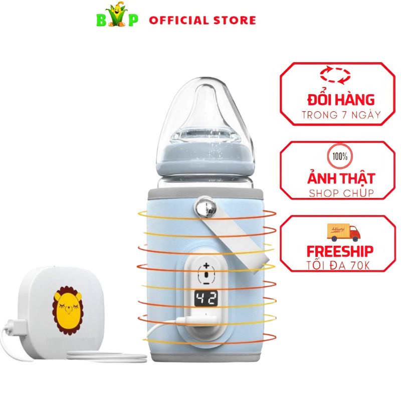Máy ủ sữa di động Lavita chính hãng, Túi ủ sữa cầm tay, Máy hâm sữa, giữ nhiệt bình sữa thông minh mới nhất 2022