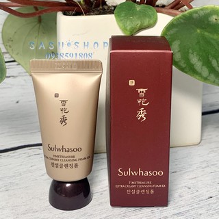 Sữa rữa mặt chống lão hóa thông đỏ Sulwhasoo 15ml
