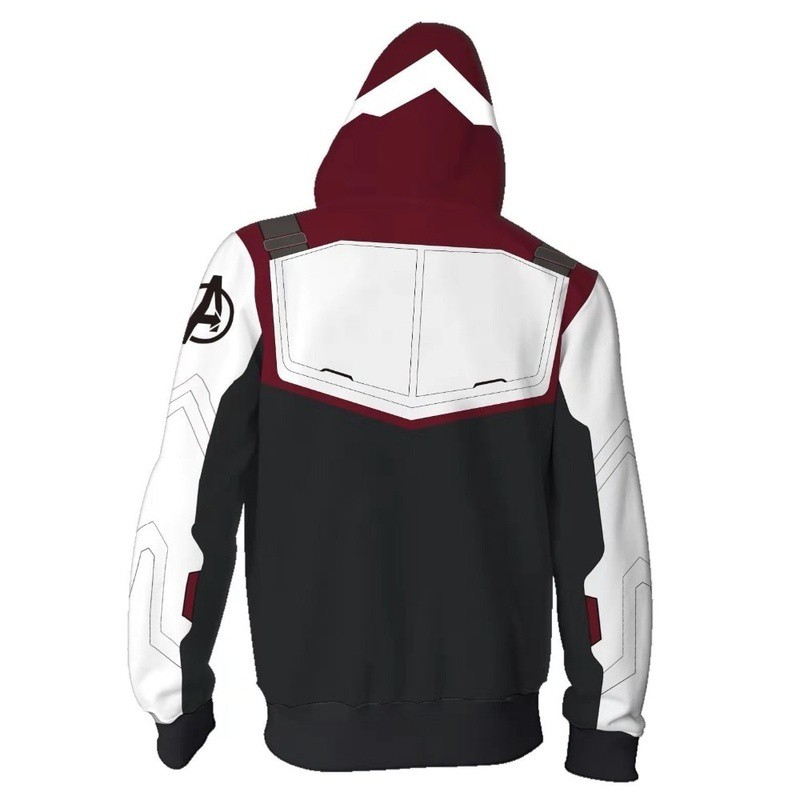 Áo khoác siêu anh hùng Avengers 4 hoodie phong cách Iron Man