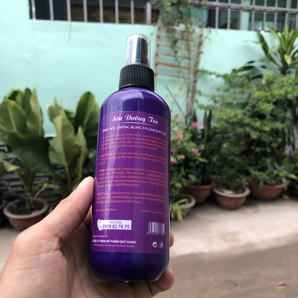 SỮA DƯỠNG TÓC GOLDLIFE PHỤC HỒI TÓC 250ML