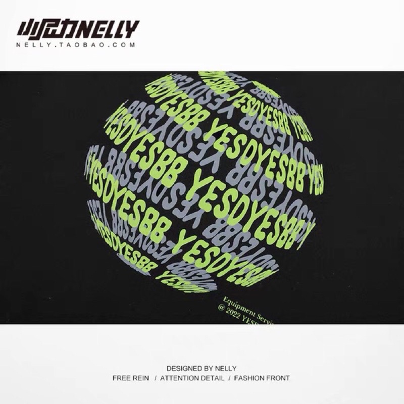 Áo phông nelly heybig sale (có sẵn) trái đất yesdye