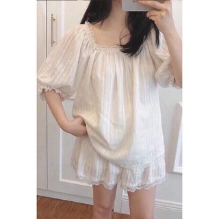 Tuixinh9 set trắng siêu xinh