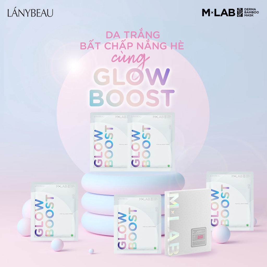 [CHÍNH HÃNG] MẶT NẠ SỢI TRE MLAB SƠN TÙNG