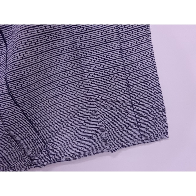 Antique Yukata dành cho nam Nhật Bản hoa văn sọc - Quần áo truyền thống Nhật Bản