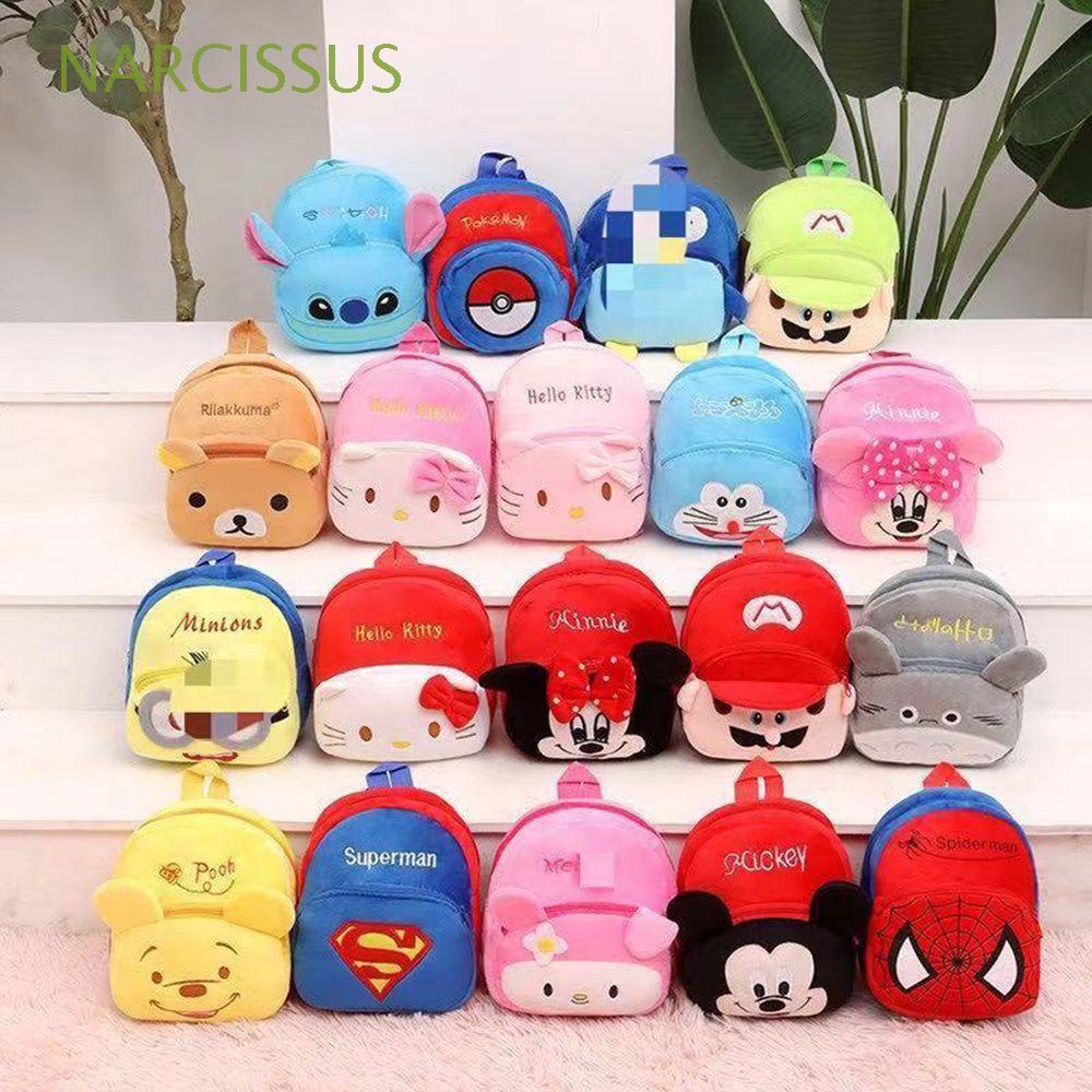 Ba Lô Hình Chuột Mickey Hoạt Hình 22cm Dễ Thương Cho Bé