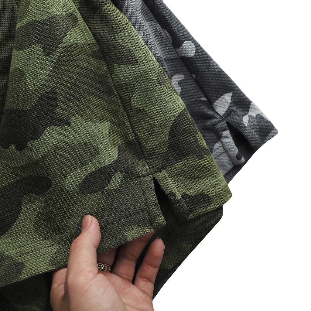 Áo Polo Nam Mevo Họa Tiết Lính Phong Cách  Retro Mạnh Mẽ Chất Vải Cá Sấu Dày Dặn Form Chuẩn Tôn Dáng - FAPAS