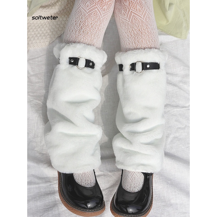 Đôi Vớ Giữ Ấm Chân Họa Tiết Da Báo Thời Trang Thu Đông Cho Nữ