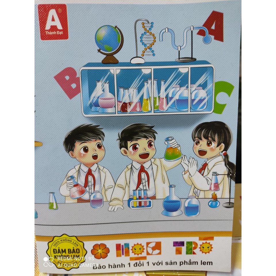 Vở trắng Tập học sinh Thành Đạt Hoa học trò 4 ô ly, 5 ô ly