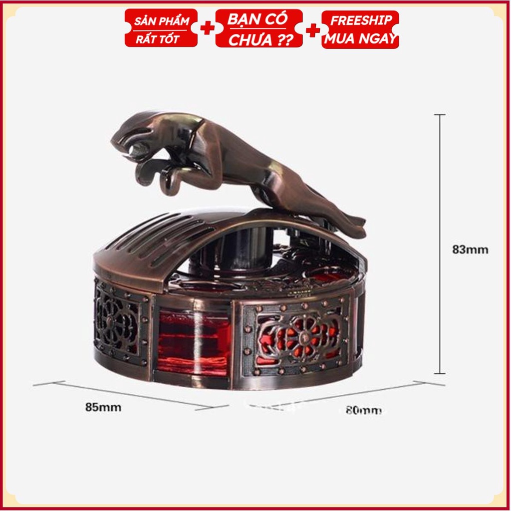 Bình Nước Hoa Trang Trí Kiểu Dáng Con Báo (Giao Màu Ngẫu Nhiên) CDS1158