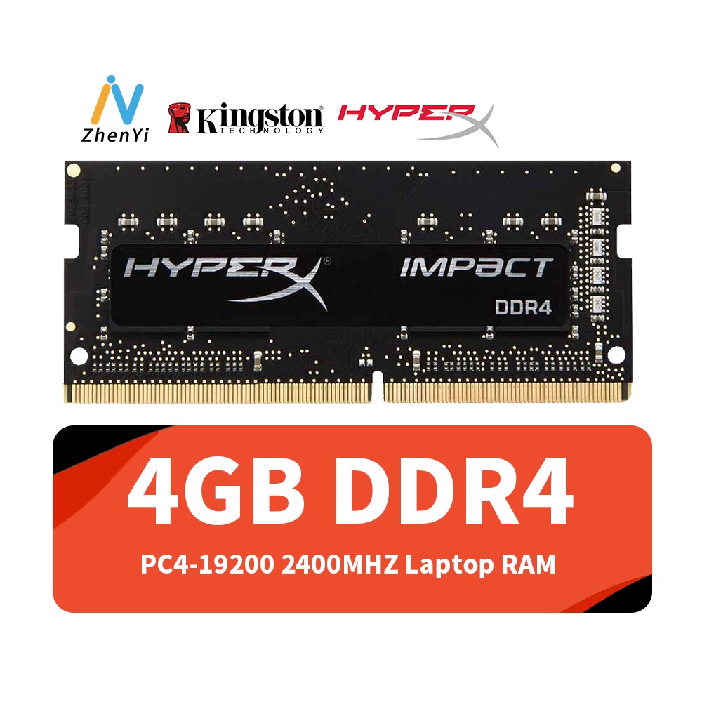 Dành Cho 4gb Ddr4 2400mhz Laptop Ram Hyperx Impact Pc4-2200 260pin SODIMM Bộ Nhớ SoDimm 4g WD
