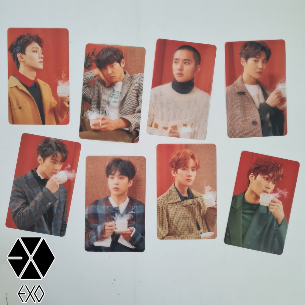 Card trong in ảnh Exo