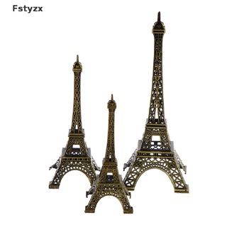 Mô hình tháp Eiffel bằng đồng phong cách retro trang trí bàn