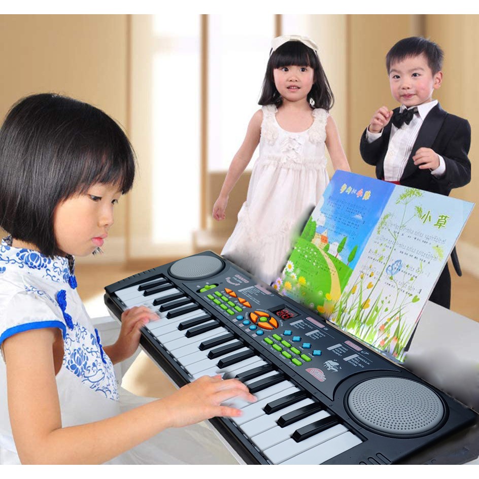 Đàn piano điện tử 37 phím, Đàn điện tử organ 37 phím, Đồ chơi âm nhạc, Đàn cho bé
