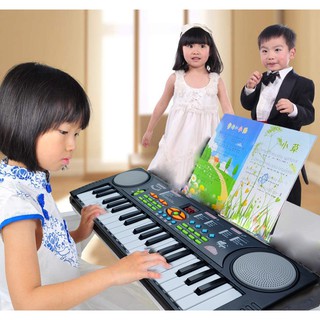 Đàn piano đàn điện tử 37 phím kèm mic cho bé đàn organ
