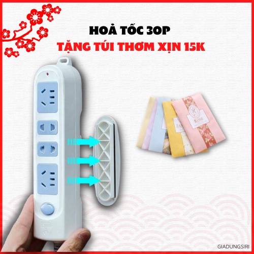 💖DEAL SỐC💖 Giá Đỡ Dán Tường Treo Ổ Điện, Modun Wifi, Móc Treo Các Vật Dụng Nhà Cửa Nhựa Cứng ABS Chắc Chắn Lên Đến 10kg