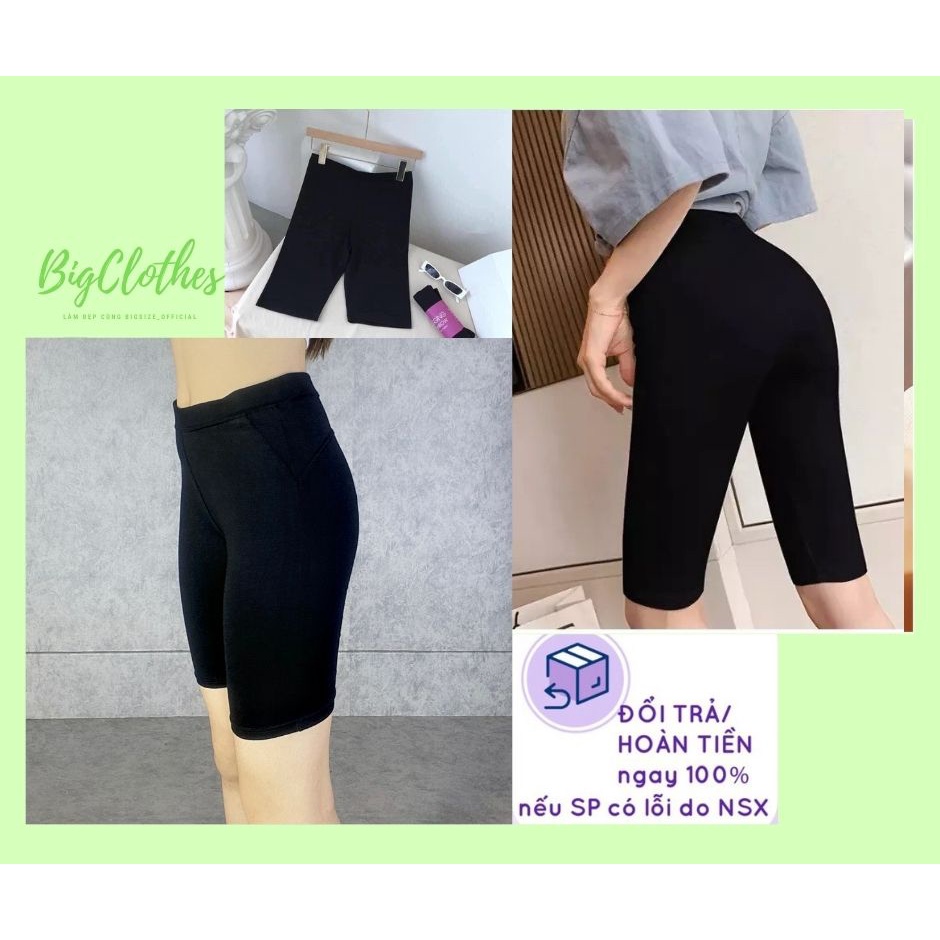 Quần Legging Đùi cạp chun lưng chun co giãn mềm mịn siêu hot QLG001