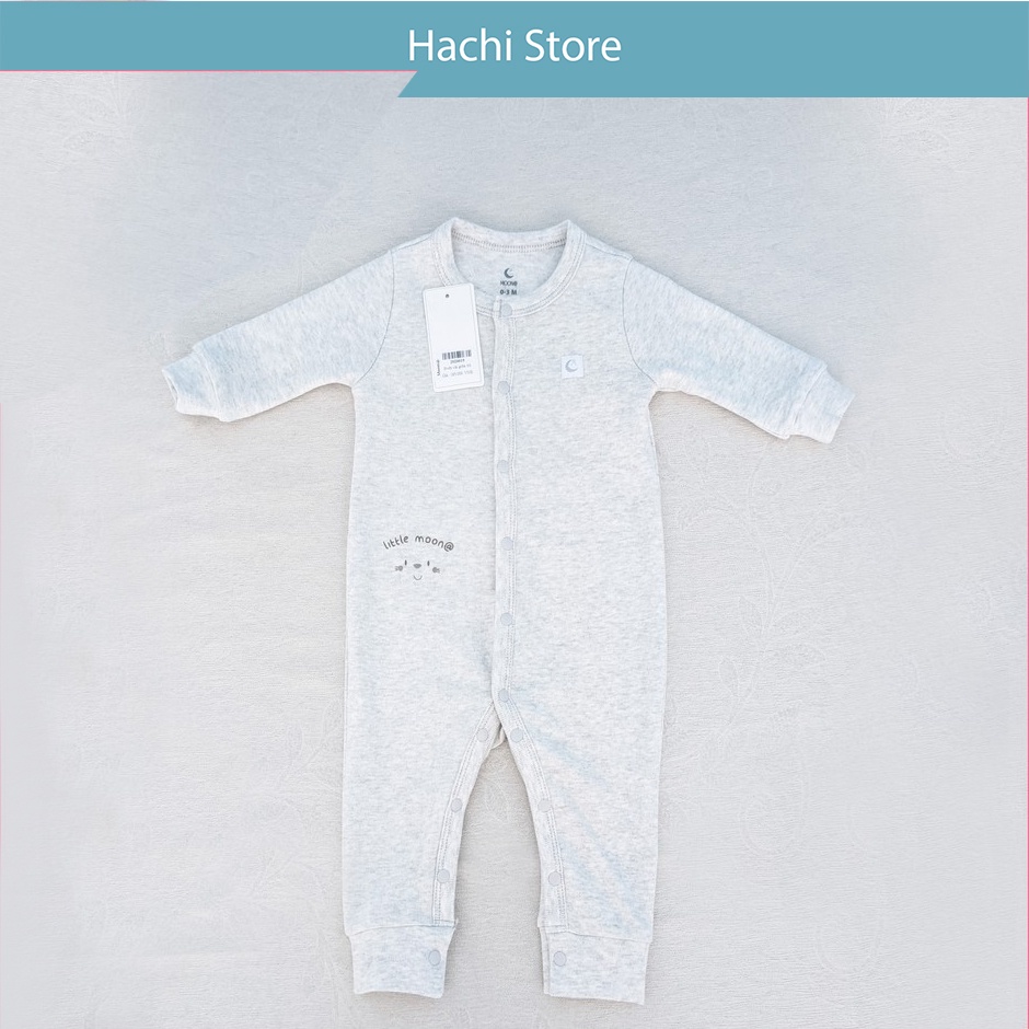 Body sơ sinh nỉ cho bé BST Moon thu đông chất nỉ đẹp size từ sơ sinh đến 9 tháng - Hachi mommy