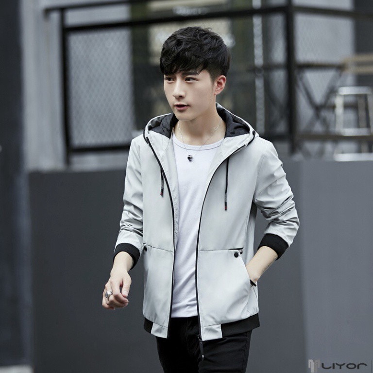 Áo khoác nam  áo gió nam vải dù 2 lớp dày dặn, chống thấm nước cao cấp, áo khoát đẹp Hàn Quốc - GTAKS23