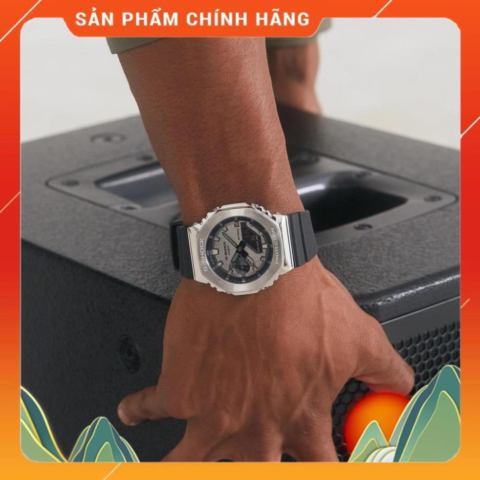 Đồng Hồ Casio Nam Dây Nhựa Chính Hãng GSHOCK GM-2100-1ADR
