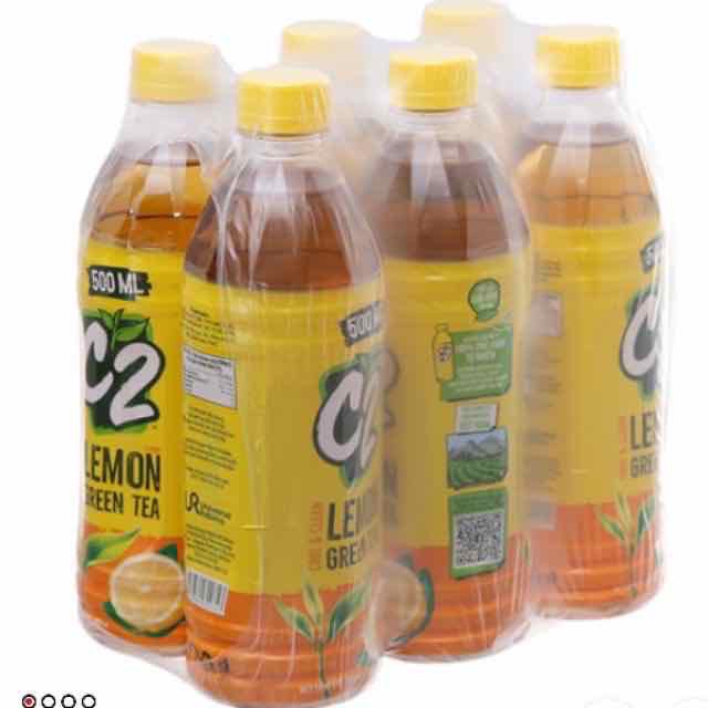 1 lốc Trà Xanh C2 chai 455ml