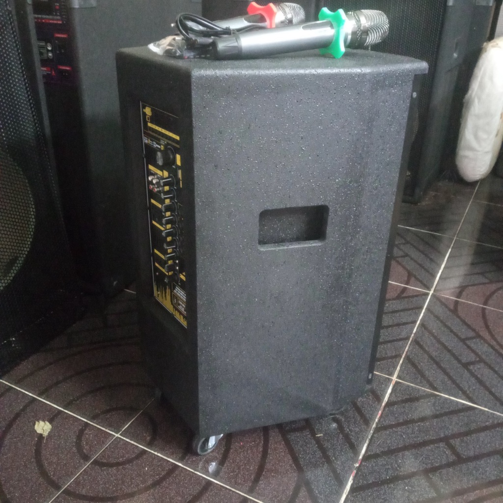 Loa Kéo Karaoke Hay Dù Không Mở Lớn Công Suất Loa 500W Thùng Sơn.