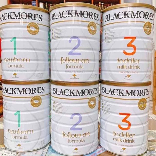 Sữa Blackmore 1,2,3 900g
