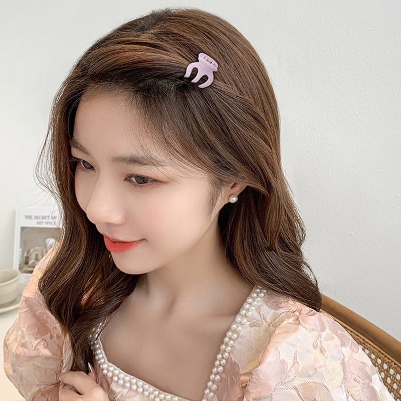 Kẹp tóc càng cua mini kẹp tóc mái 6 răng nhí