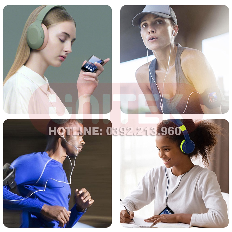 Máy Nghe Nhạc MP3 Màn Hình Cảm Ứng 2.8 Inch Bluetooth 5.0 Ruizu M6 Bộ Nhớ Trong 16GB  - Hàng Chính Hãng