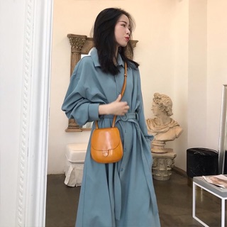 4kg. combo váy sơmi kèm đai thu đông 2020 cho nữ