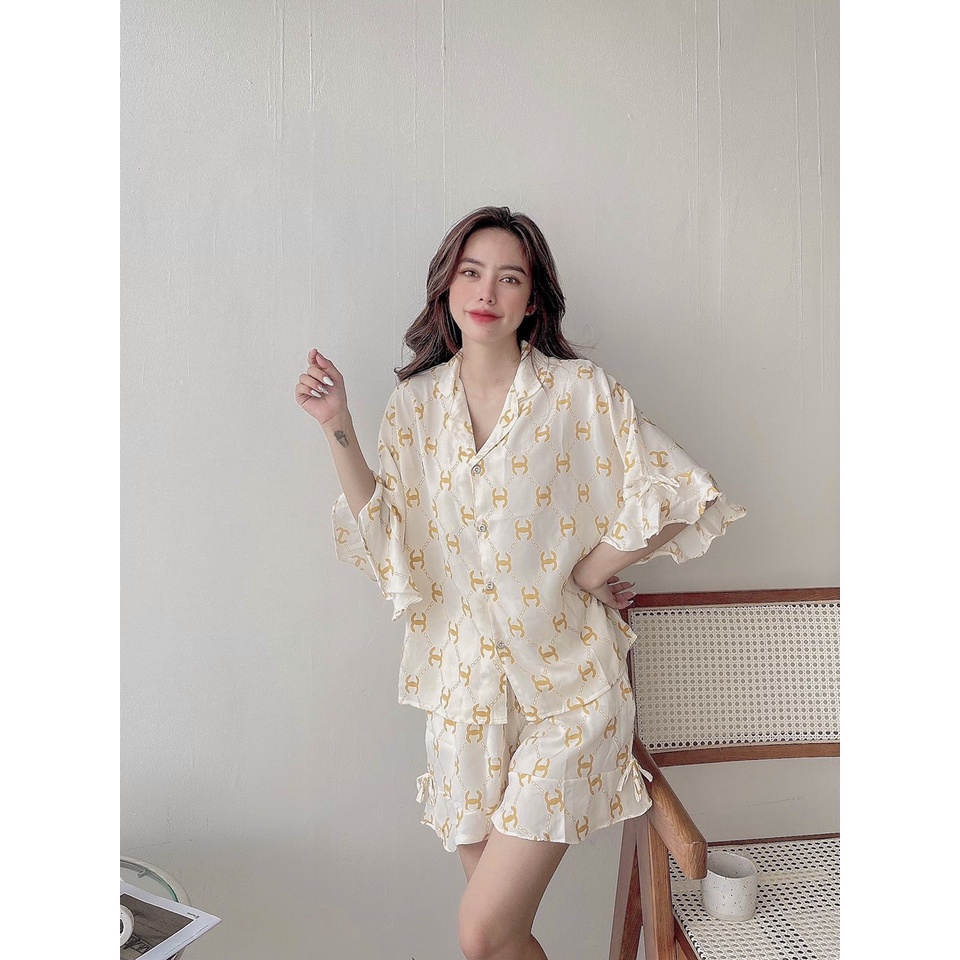 sét bộ pijama nữ đùi dể thương đáng yêu