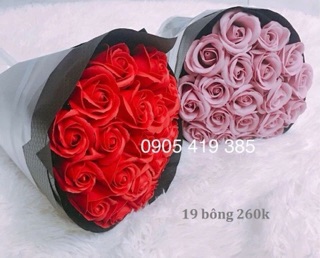 QUÀ 14/2 HOA HỒNG SÁP THƠM