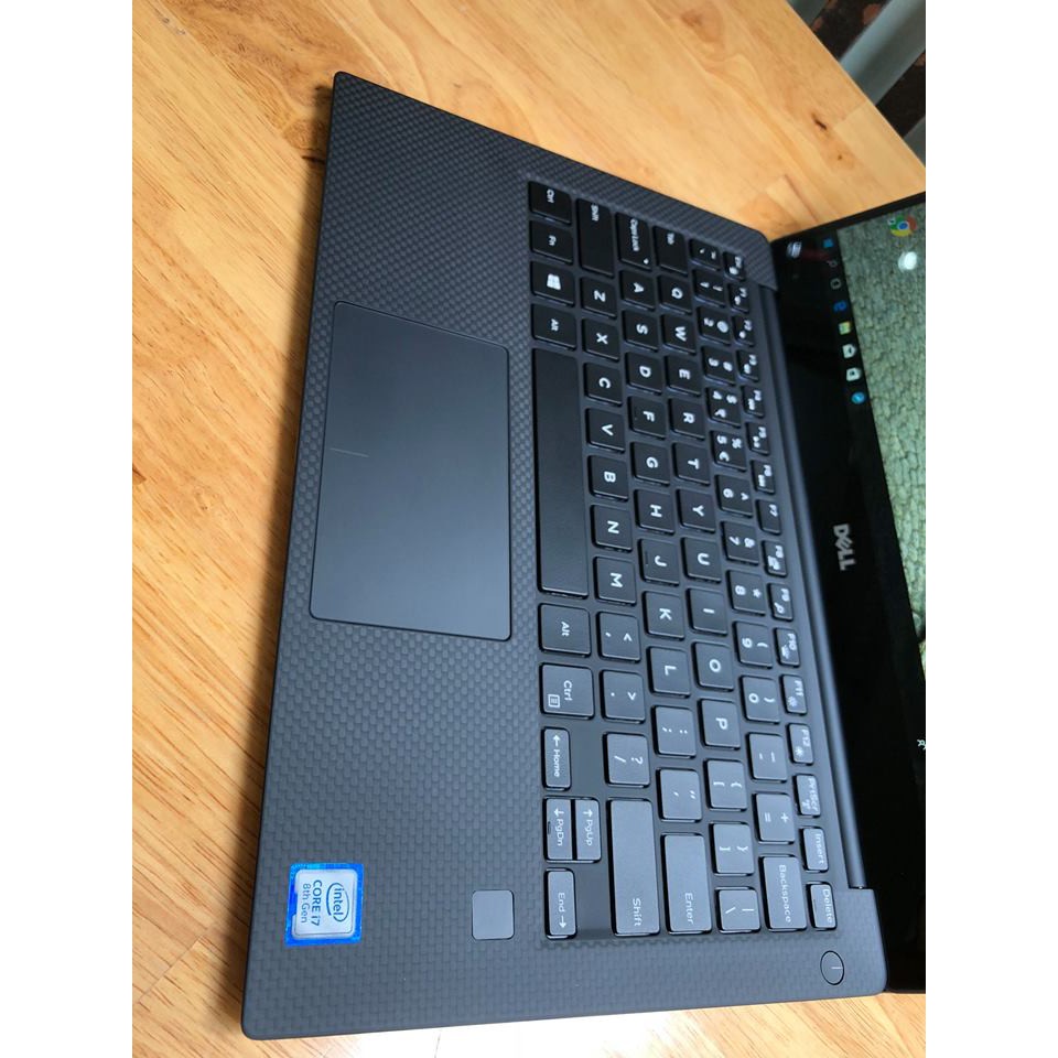 laptop dell xps 9360, core i7- 8550u, 16G, 512G, 13,3in 4K, touch, 99%,giá rẻ