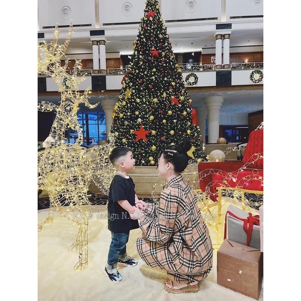 Váy sơ mi kẻ Bbr