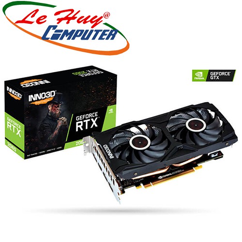 Card Màn Hình - VGA INNO3D RTX 2060 GAMING OC X2 6G GDDR6 (GF-RTX2060 GAMING OC X2)