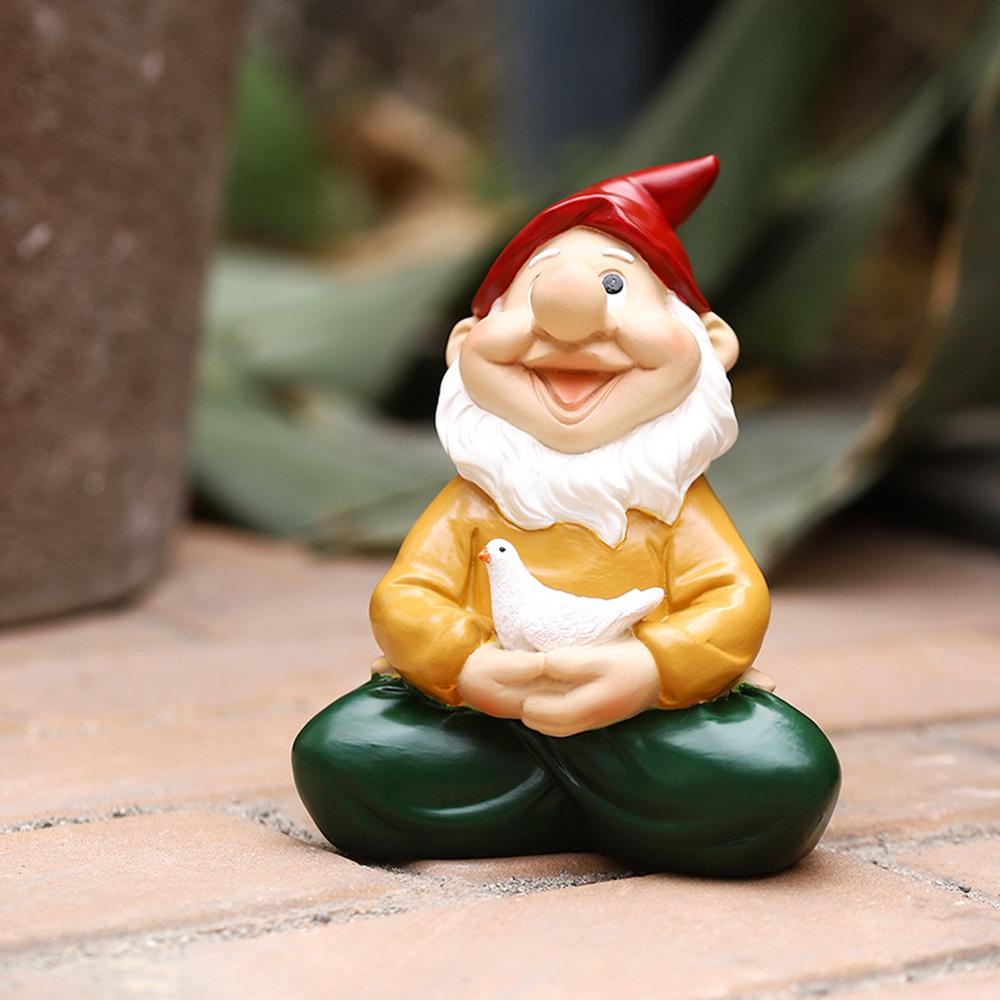 Mô Hình Chậu Hoa Trang Trí Tiểu Cảnh Bằng Nhựa Resin Vui Nhộn