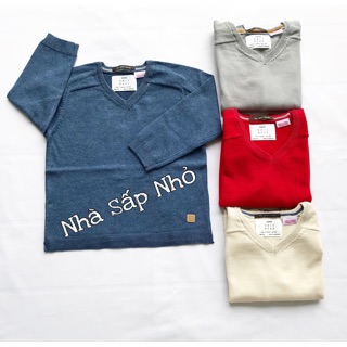 Áo len mỏng zara bé trai