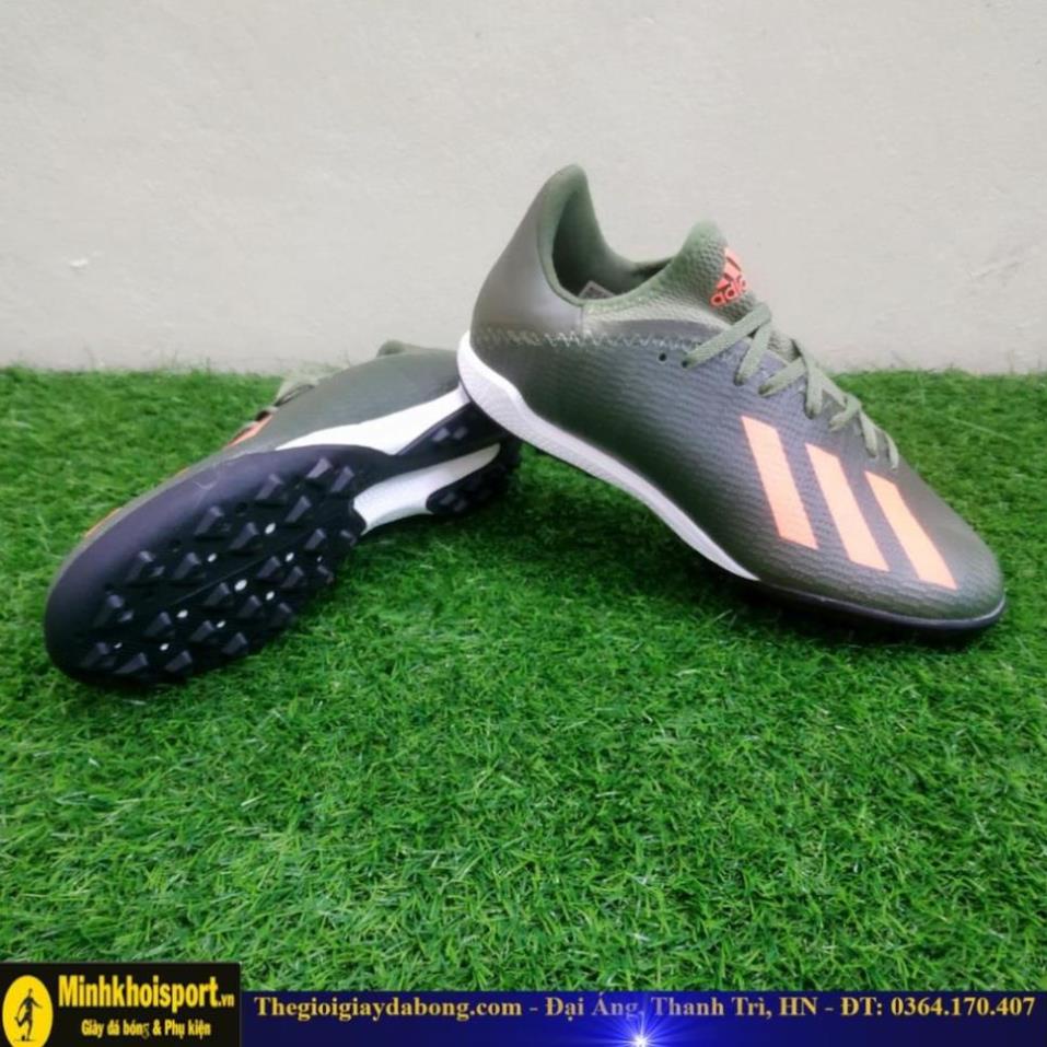 Giày Đá Bóng TQ Adidas X. TF Xanh Rêu Cổ Chun pi 🏈️