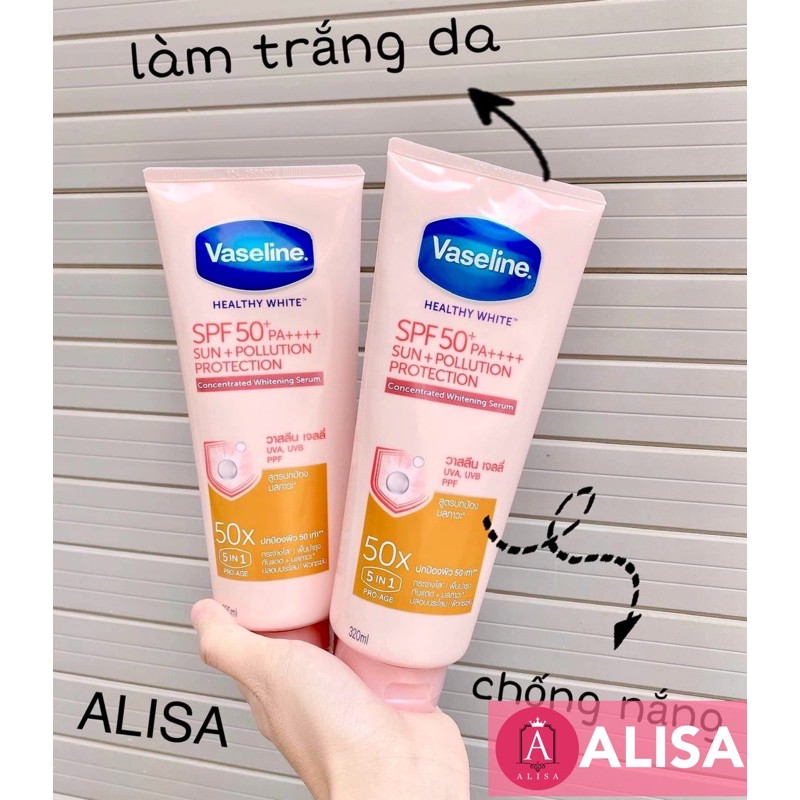 Kem dưỡng mềm da Vaseline - ALISA