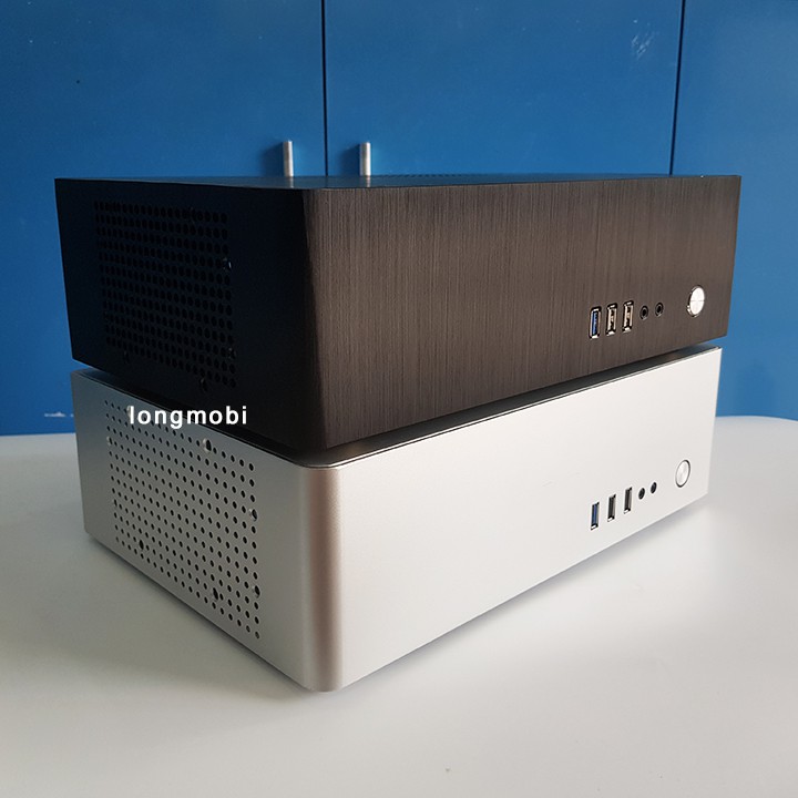 Vỏ Máy Tính MiniPC, HTPC, Music Server WGA 001 Kèm Nguồn 1U 250W 80Plus Bonze