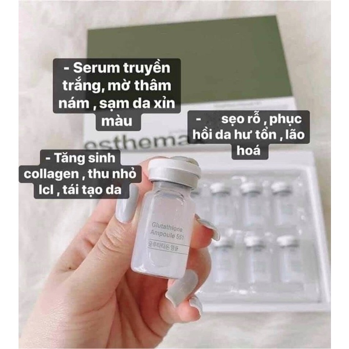 Serum Tế Bào Gốc Truyền Trắng ESTHEMAX Ampoule