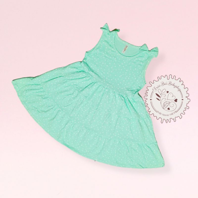 (21-35kg) Váy maxi size đại cho bé gái chất liệu thun cotton 4 chiều mềm mát