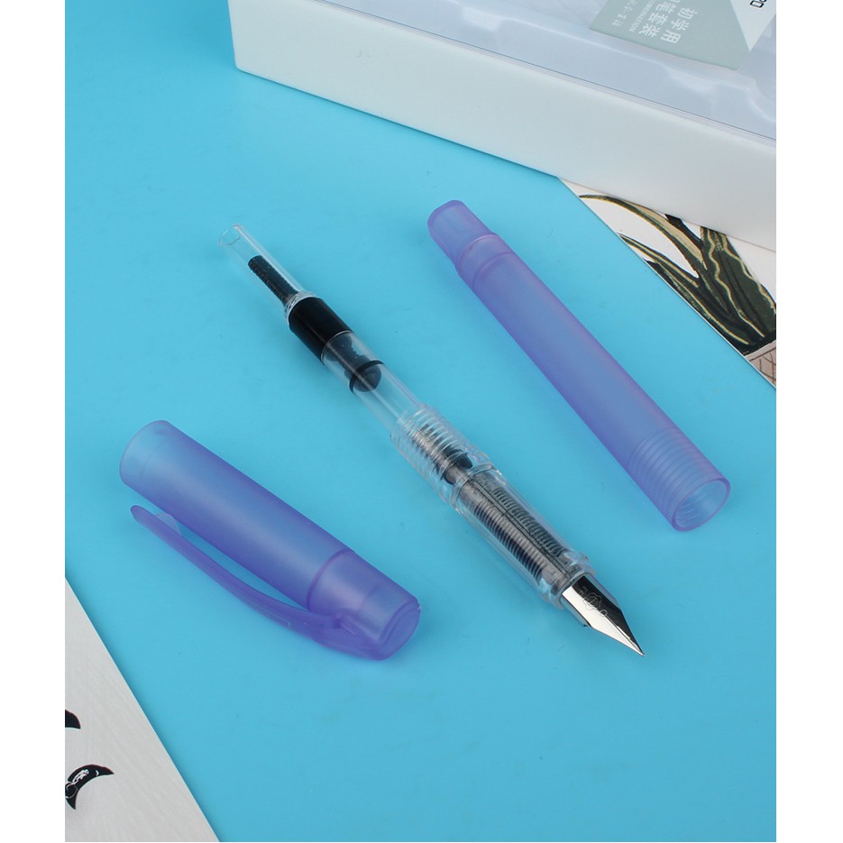 Bộ quà tặng bút máy Hero 395D kèm hộp mực và converter