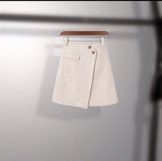 Set blazer dạ kèm chân váy ( có ảnh thật)