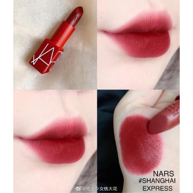 Son thỏi lì vỏ đỏ NARS Shanghai Express