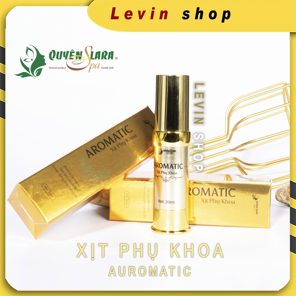 Xịt phụ khoa Aromatic Quyên Lara - Khử mùi hôi vùng kín, ngừa viêm nhiễm [20ml]