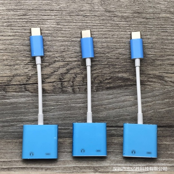 🌟 TỐT 🌟 Jack chia cổng giắc chuyển đổi chân Type C 3.5 MM dùng cho Samsung,xiaomi Huawei Ipad nghe nhạc sạc game mic JH