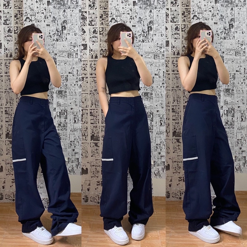 Quần kaki túi hộp cargo pants 2hand