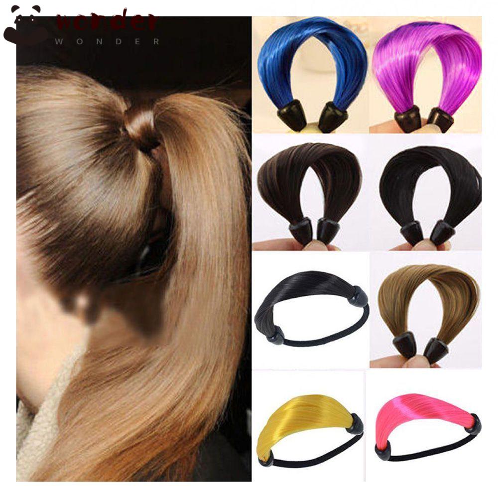Dây buộc tóc trang trí tóc giả phụ kiện thời trang nữ